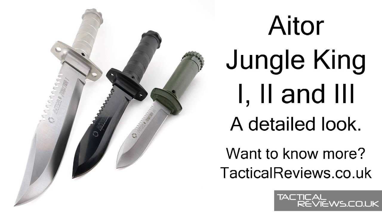 AITOR JUNGLE KING 1 ミリタリーナイフ Jungle King 1 - Arizona Custom Knives