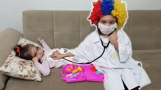 Zeynep Hasta Olmuş Gibi Annesini Kandırmaya Çalıştı. Eğlenceli Çocuk Videosu