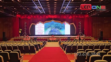 Chùa Bái Đính Tràng An Ninh Bình | Ledone lắp đặt dự án thầu màn hình LED P3 Siêu to Khổng lồ 120m2