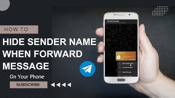 How to Forward Message on Telegram Without Sender Name