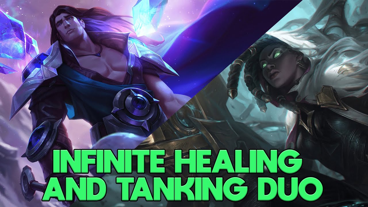 THE BEST HEALING AND TANKING DUO EVER!! SENNA AND TARIC NEVER DIE
