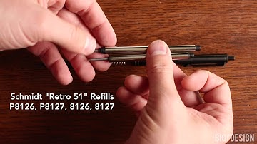 Bigidesign Ti Click EDC / Retro 51 Refill Update