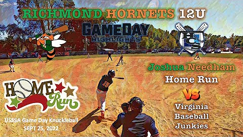 Joshua Needham Home Run vs Virginia Baseball Junki...