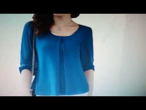 بلوزة بكالونة قص بلوزة بكالونة