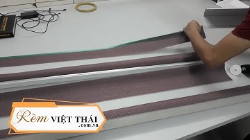 Rèm Việt Thái Ninh Bình - Hướng dẫn lắp đặt rèm cầu vồng tự động