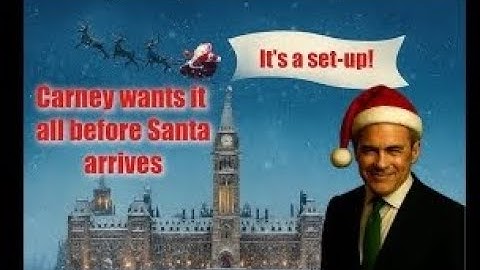 (:{)Red December The LIBERALS Want It ALL Before Santa Arrives   It s a set up 1080p