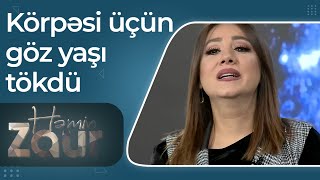 Aparıcı Aynur Bağırova dünyasını dəyişən körpəsi üçün göz yaşı tökdü - Həmin Zaur