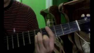 Video thumbnail of "tensyonado guitar cover"