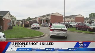 IMPD is investigating after 2 people found shot; 1 dead on city’s south side