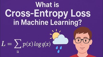 What is Cross-Entropy Loss in Machine learning?