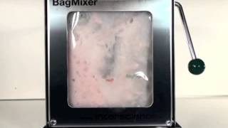 BagMixer lab blender with meat sample demo