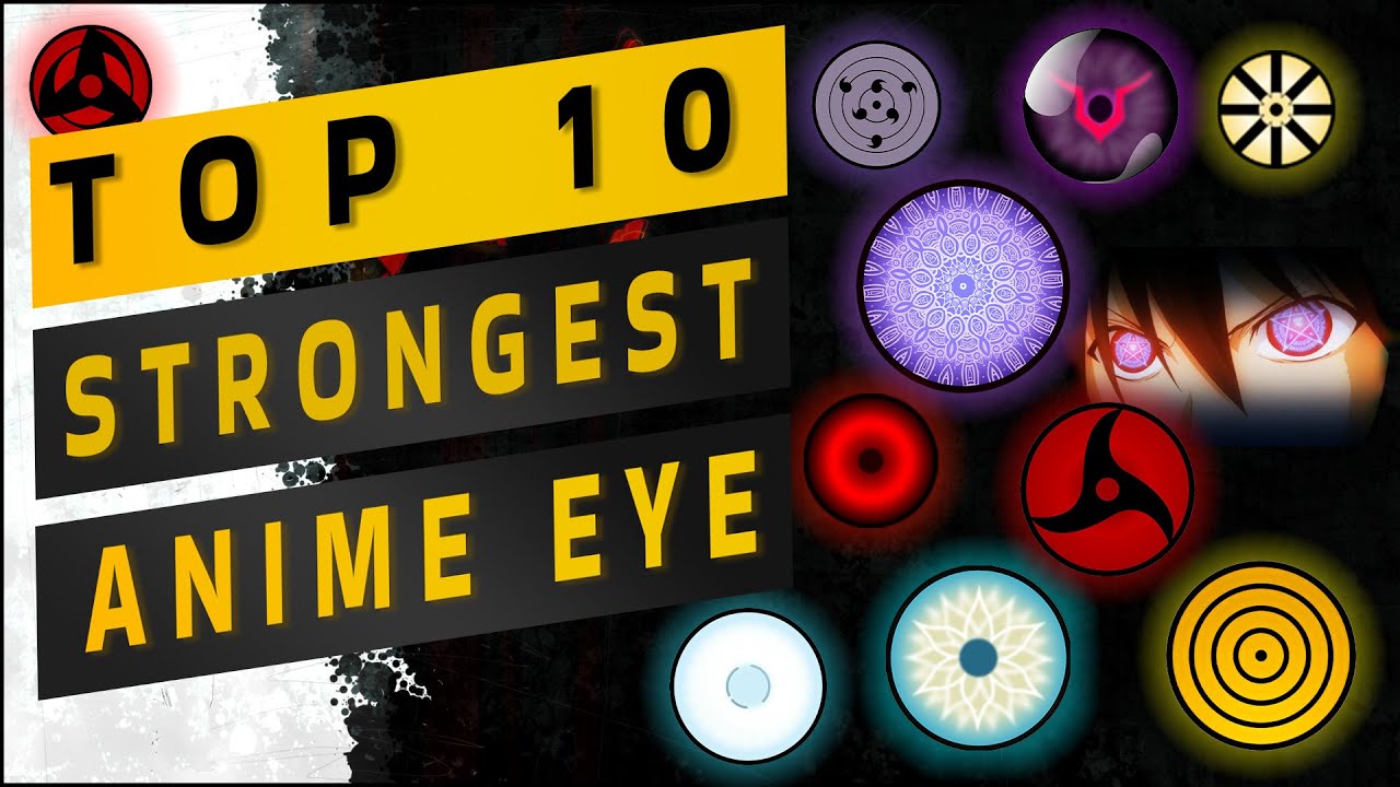 Top 193 + Strongest eyes in anime