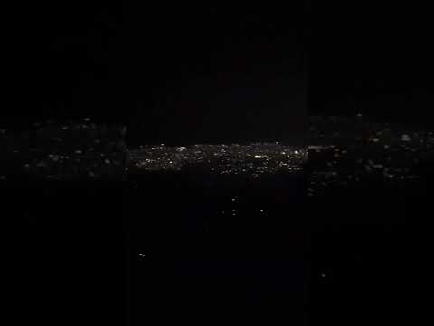 Beautiful night view from the top of Bhedetar|| Lights view of Dharan city #shorts