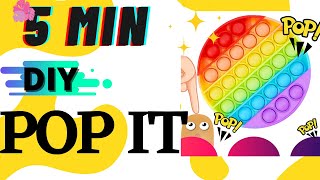 5 Mins Diy Simple Dimple /Pop IT with Paper [VIRAL TIKTOK Fidget Toy]💕 screenshot 5
