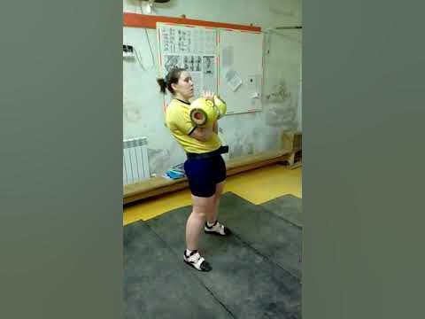 Рывок гири 16 кг техника