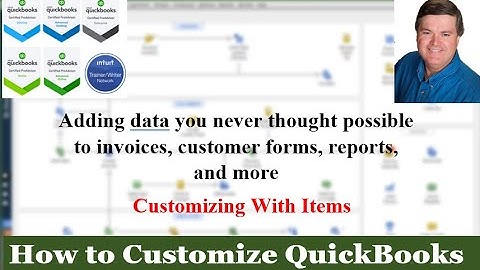 Customize QuickBooks With Items Custom Fields