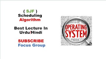 #6 Shortest Job First Scheduling Algorithm | OS | Lecture 7 in Urdu/Hindi