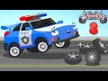 Wheelcity - The Police Car Flash Fire Truck RED to get presents New Kids Video - Episode #8