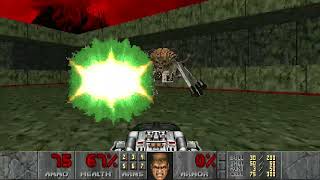 Doom SpiderMasterMind fight on ulltra-violence