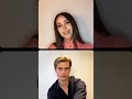 Sofia Carson &amp; Nicholas Galitzine InstaLive Q&amp;A(05-08-2022)💜