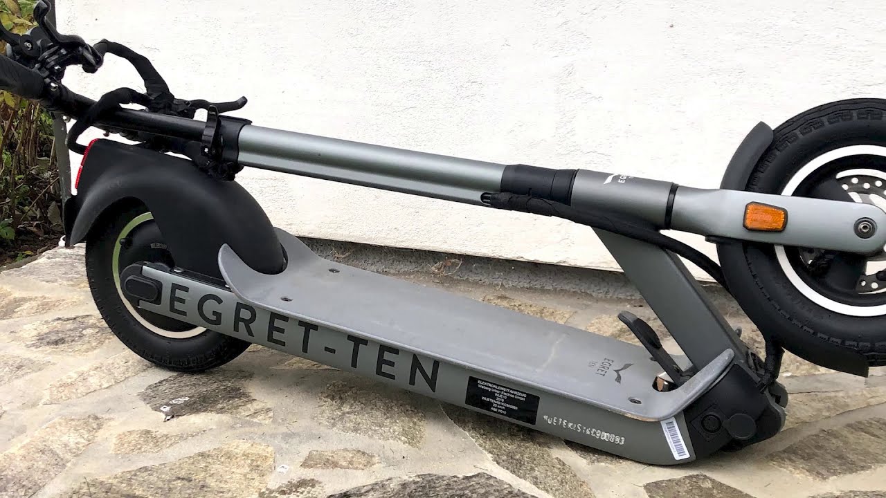 EGRET-TEN V4 Testbericht | scooterpilot.net - YouTube
