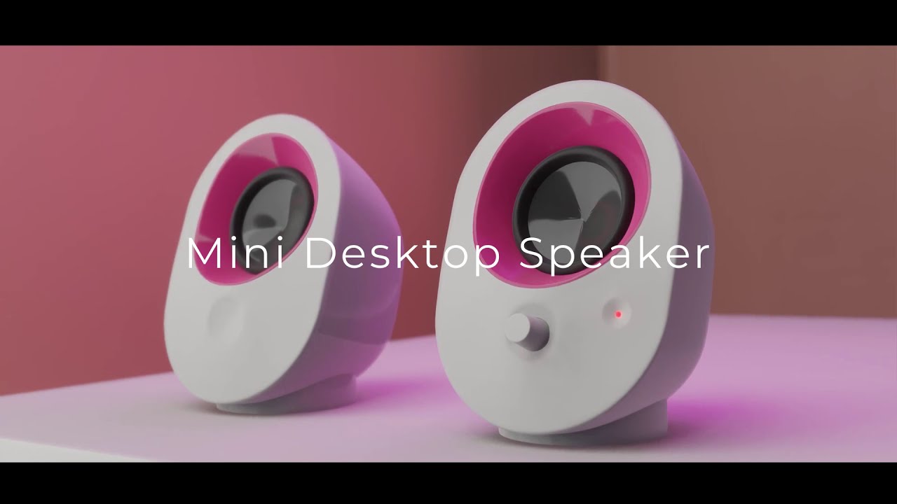 Mini Desktop Speaker - Blender Modeling Practice Timelapse 