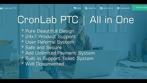 CronLab PTC | All in One Script for PTC, HyIp, Crypto Trade & Money Investment
