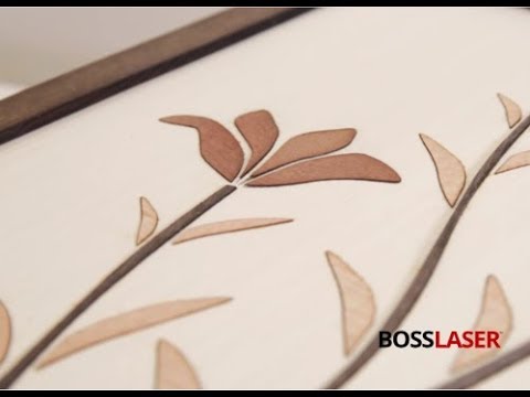 Laser Cut Wood Inlay (How to Use Kerf Offset with my APLazer and Lightburn)  