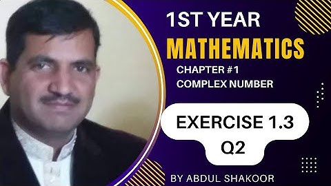 1st year mathematics (kpk) chapter 1, Exercise 1.3 Q2 . factorize into linear factors