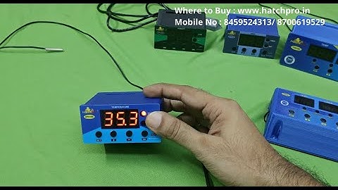 HPR100 Best Temperature Controller for Egg incubator | Full Settings and Wiring | Hatching Machine