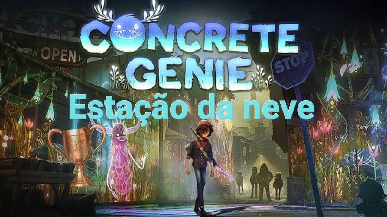 Concrete Genie Ps4 Troféu Estação da neve YouTube