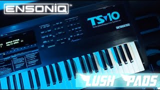 ENSONIQ TS-10 - Sounds Demo  (LUSH PADS) 1993