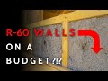 Super Insulated Walls on a BUDGET?!? | Double Stud Walls Explained