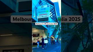 Melbourne Australia 2025, QV Shopping Centre Parking via Lonsdale Street #drivingtour #cityview
