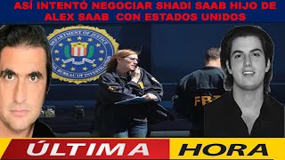👽👽👽 This is how Shadi Saab, ALEX SAAB'S SON, tried to negotiate with the United States 👽👽👽