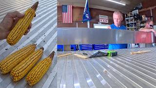 Sides on the Flatbed & Corn in the Tester   4K