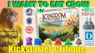 Kingdom Builder Empire Edition - Kickstarter Edition Review