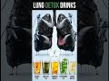 Best Drinks That Support Lung Health Naturally ｜ Breathe Better INSTANTLY