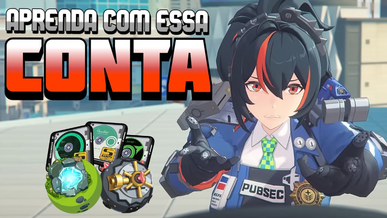 POR QUE Esse jogador se deu TÃO BEM?? (Tirei até uma folga) - Análise de contas | Zenless Zone Zero