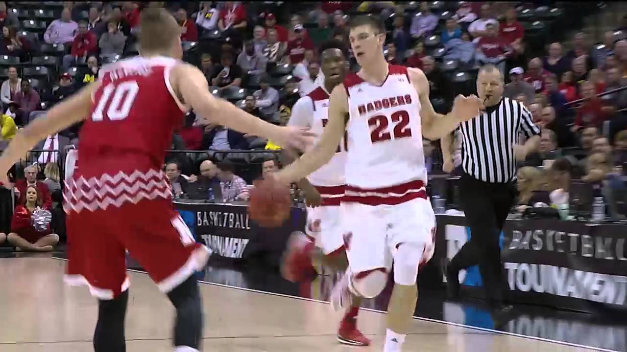 Happ Steal and Fast Break to Brown Dunk vs. Nebraska