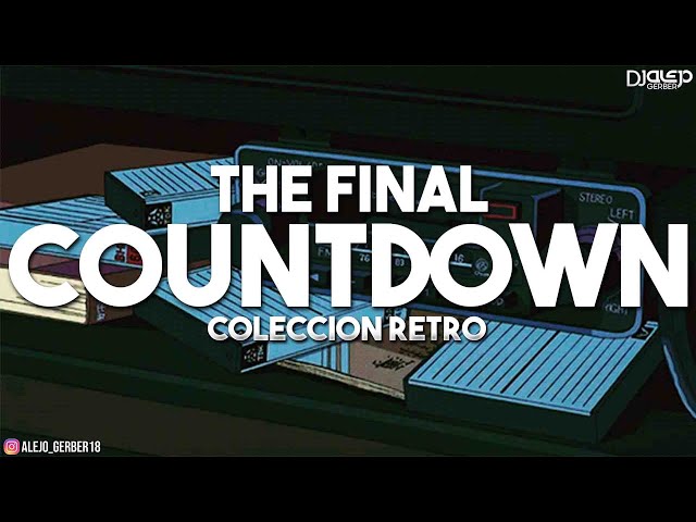 Europe - The Final Countdown - Dj Alejo Gerber [REMIX] by FRUITY MUSIC 🥭 (colección retro #4) class=
