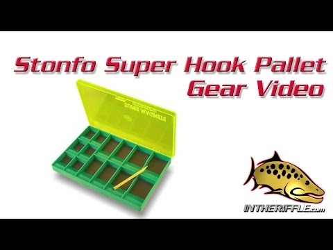 Stonfo Super Magnetic Fly Tying Hook Box and Storage Container 