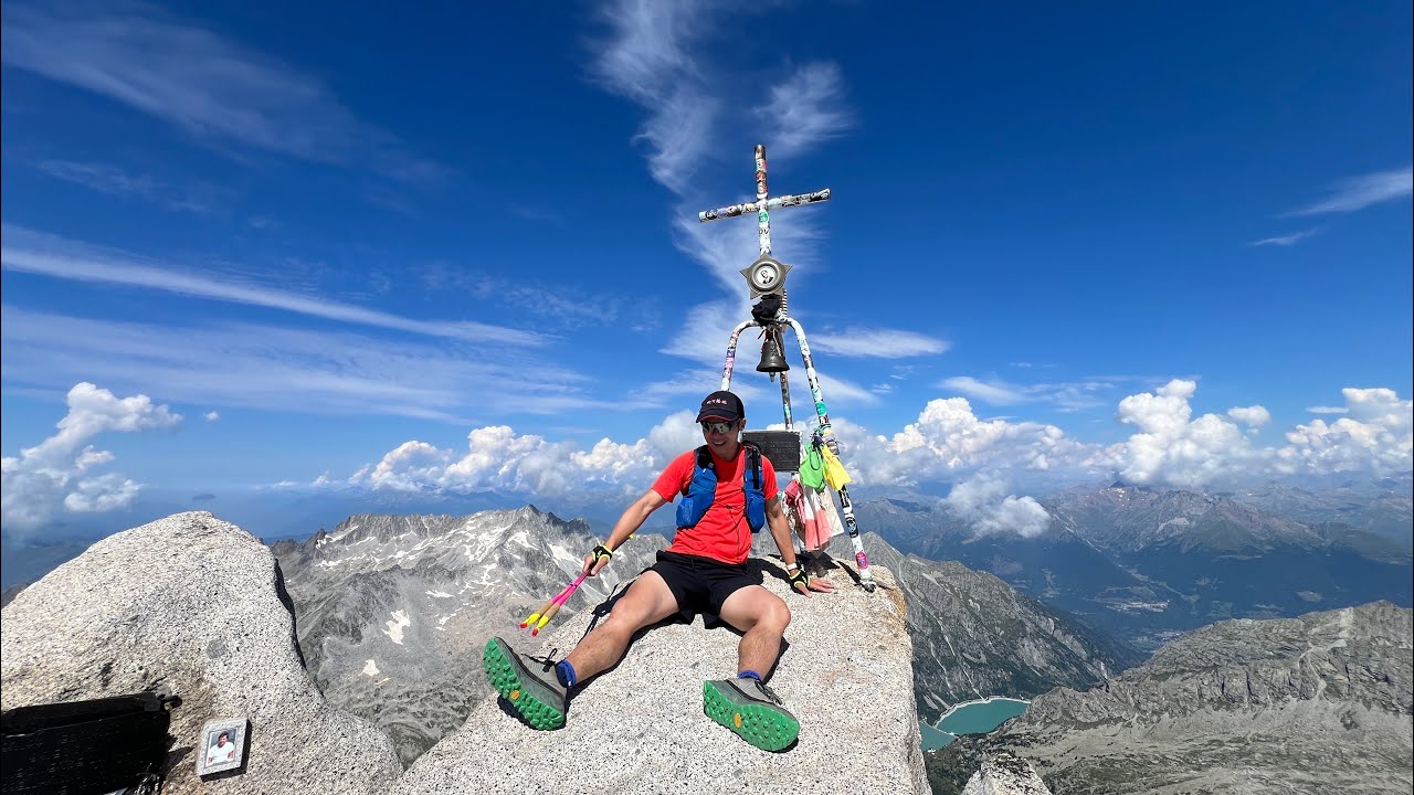 Adamello in giornata. Via Terzulli.