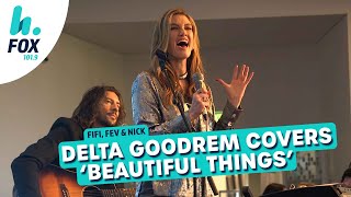 Delta Goodrem covers Benson Boone&#39;s &#39;Beautiful Things&#39; | Fifi, Fev &amp; Nick