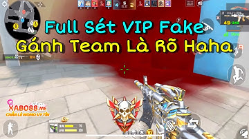 CF Mobile | Cầm Full Sét Súng VIP Fake Gánh Team Quá Bố Đời Thắng Bại Tại Kỹ Năng Nha | Tường CT