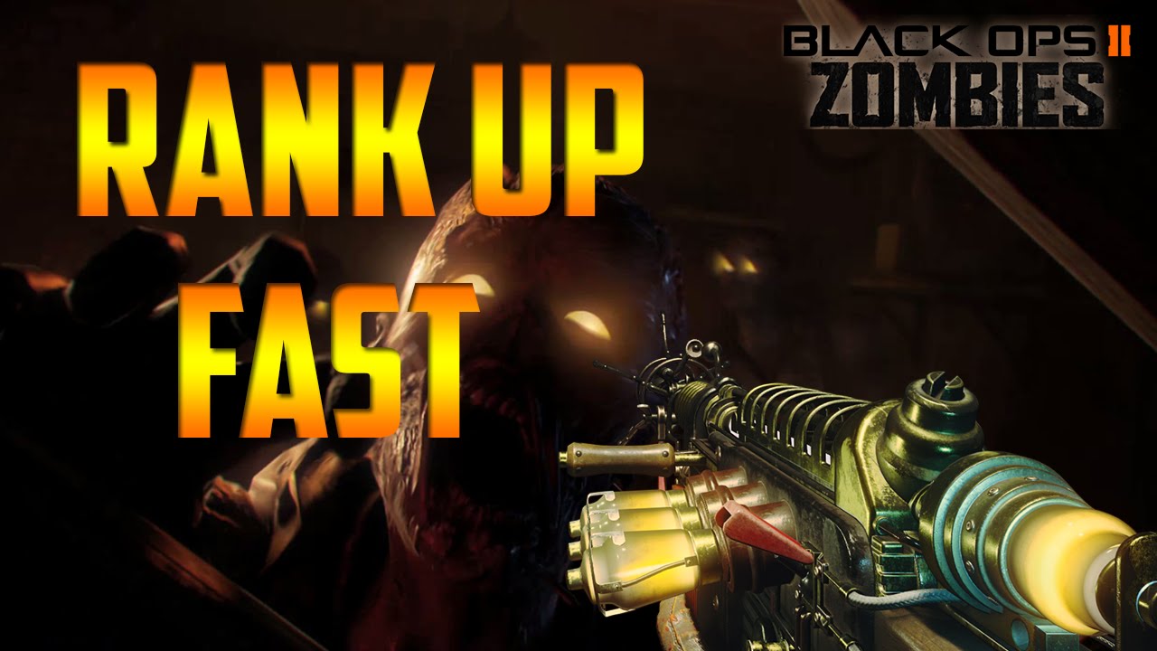 Fastest Way to Rank up in Black Ops 3 Zombies 300,000 XP/HR (Level up