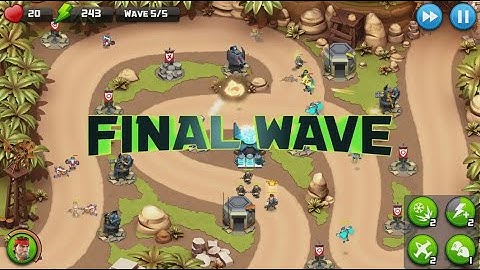 Alien Creeps TD - Longplay (Level 1-9)