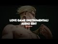 Love game instrumental  lady gaga  audio edit