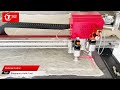 Single-layer fabric cutting machine with high-frequency pneumatic knife