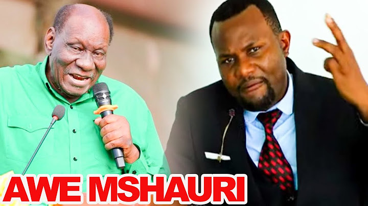 KIJANA MZALENDO AMNG'ATA WASSIRA "ALIPASWA APUMZIKE AWE MSHAURI WA CHAMA/ALIWAHI KUIHAMA CCM"